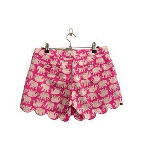 Lilly Pulitzer Buttercup Shorts Pink Elephant 00